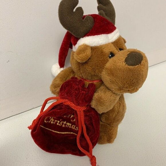 Chrisha Reindeer Playful Plush - Picture 2 of 9